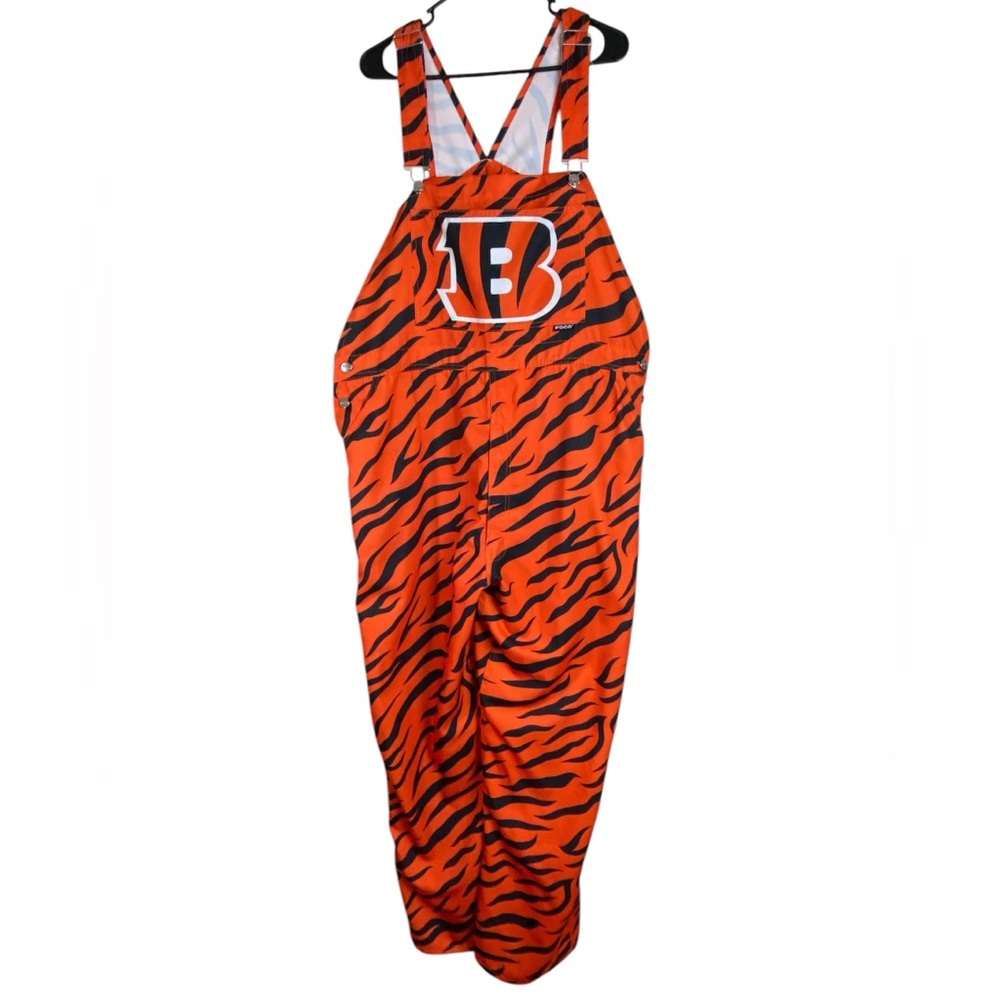 Cincinnati Bengals NFL Football FOCO Overalls Size 2XL Team Apparel Excellent